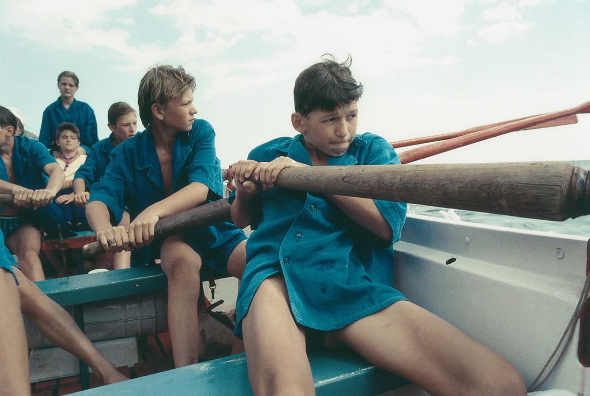 Artek, le club marin, juillet 1999. Une photo de Claudine Doury.