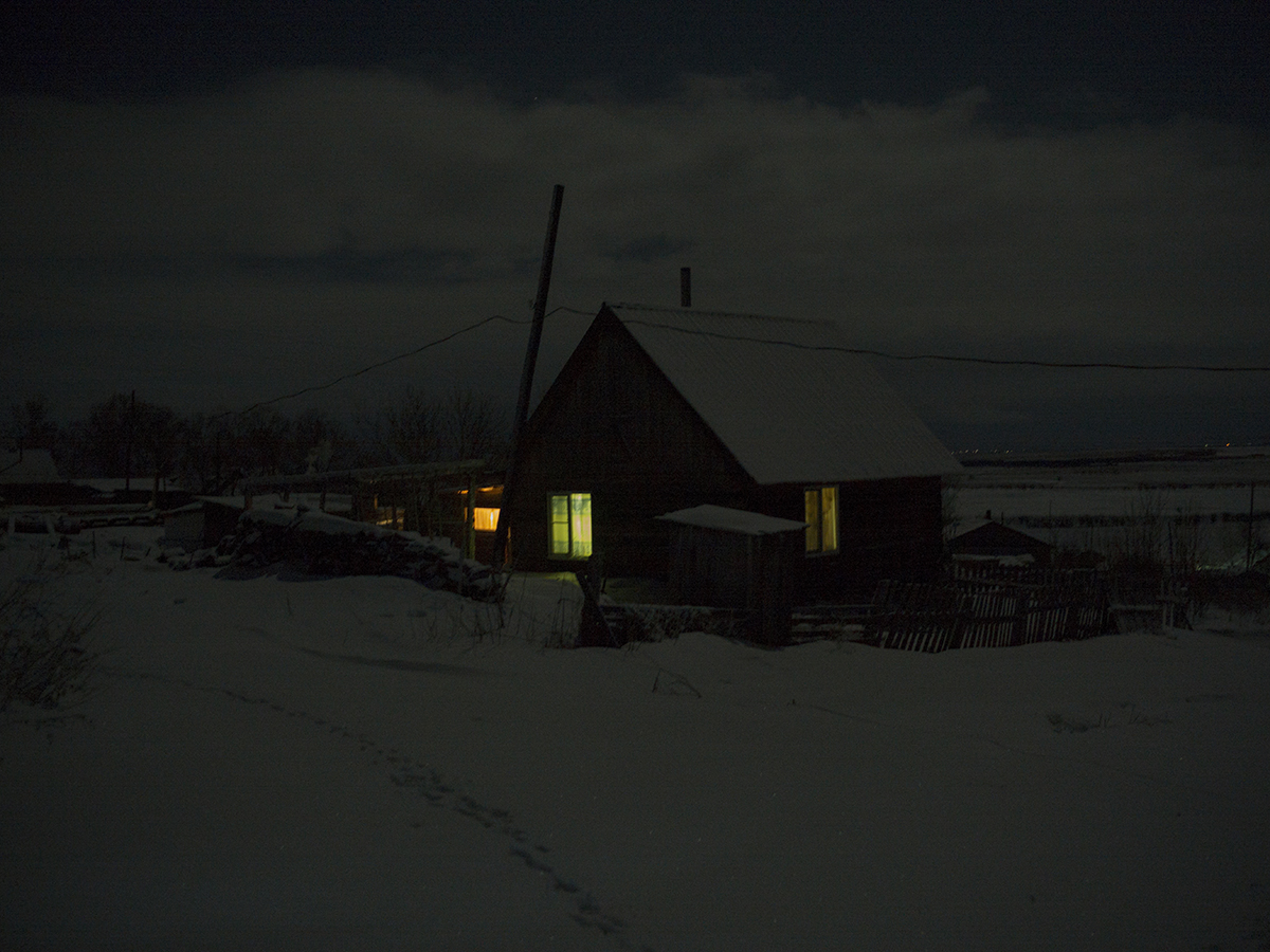 Claudine Doury-Prix photographique Marc Ladreit de Lacharrière avec l'Académie des beaux arts. Une odyssée sibérienne- Nergen en hiver, 2018