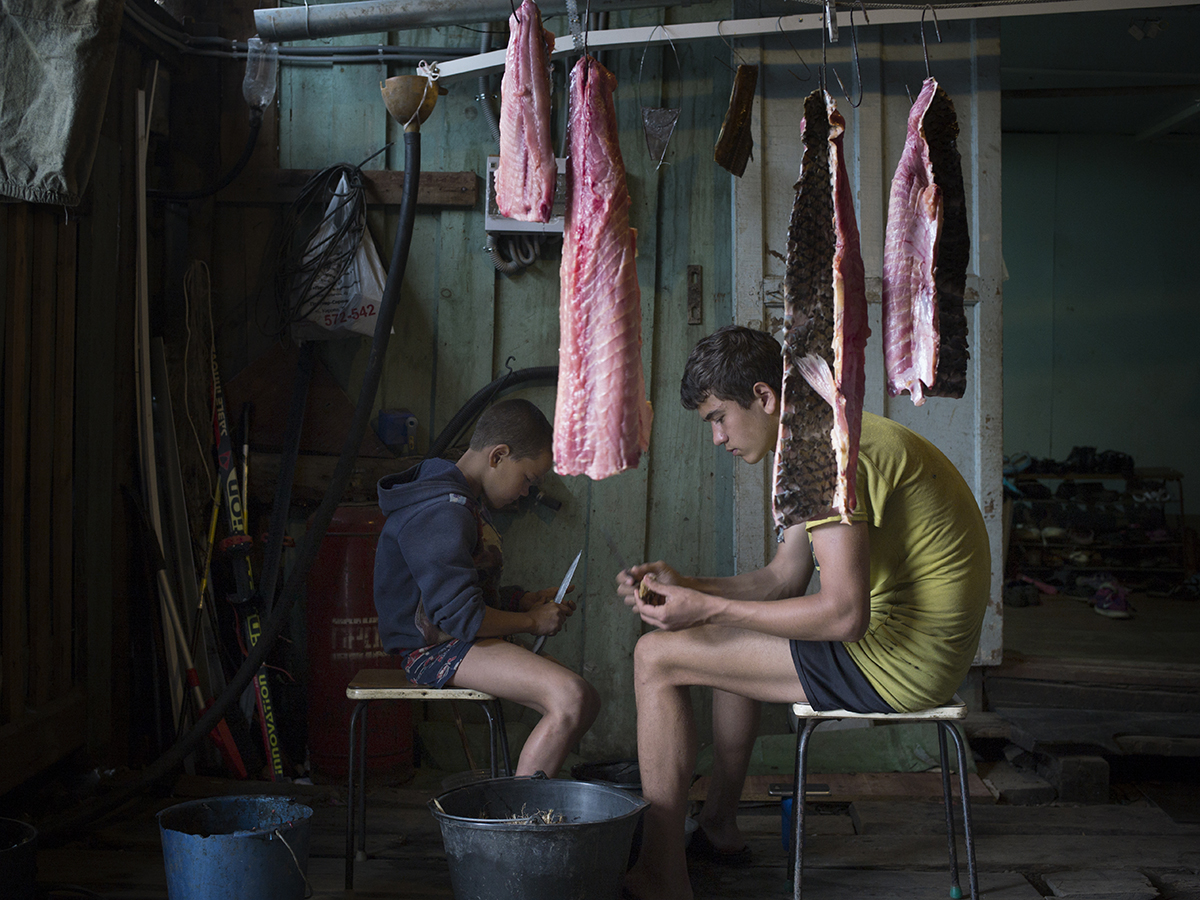 Claudine Doury_Prix photographique Marc Ladreit de Lacharrière avec l'Académie des beaux arts.-Tolia et Daniil, Ous-Gour 2018